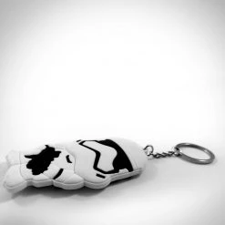 AZALEA Ready To Ship! 48 Hour Shipping! Star Wars Stormtrooper Double Sided Rubber Keychain