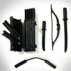 RARE-T Collectible Statues 1984 G.I. Joe - Complete Storm Shadow Museum Display