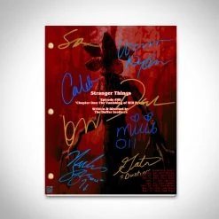 RARE-T Limited Edition Frames Stranger Things Script Limited Signature Edition Studio Licensed Custom Frame