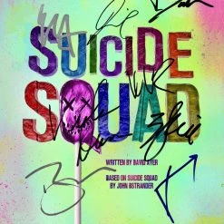 RARE-T Limited Edition Frames Suicide Squad Script Limited Signature Edition Studio Licensed Custom Frame