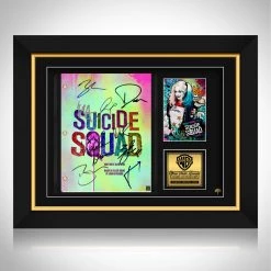 RARE-T Limited Edition Frames Suicide Squad Script Limited Signature Edition Studio Licensed Custom Frame