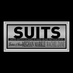 RARE-T Limited Edition Frames Meghan Markle Duchess Of Sussex Suits Limited Signature Edition Licensed Photo Custom Frame