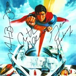 RARE-T Superman: The Movie (1978) Photo Limited Signature Edition Studio Licensed Custom Frame Limited Edition Frames