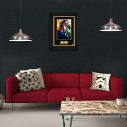 VAULT COLLECTIBLES Batman Vs Superman - Hand-Signed Artwork Print By Artist Greg Horn Custom Frame Signed Memorabilia