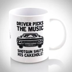 Oracle Ready To Ship! 48 Hour Shipping! Supernatural - Chevy Impala 'Baby' Mug