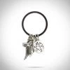 AZALEA Supernatural - Dean & Sam Winchester Anti-Possession Pentagram Symbol Diecast Metal Keychain