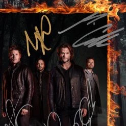 RARE-T Supernatural Cast Photo Limited Signature Edition Studio Licensed Custom Frame