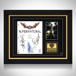RARE-T Supernatural Script Limited Signature Edition Studio Licensed Custom Frame