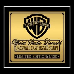 RARE-T Supernatural Script Limited Signature Edition Studio Licensed Custom Frame