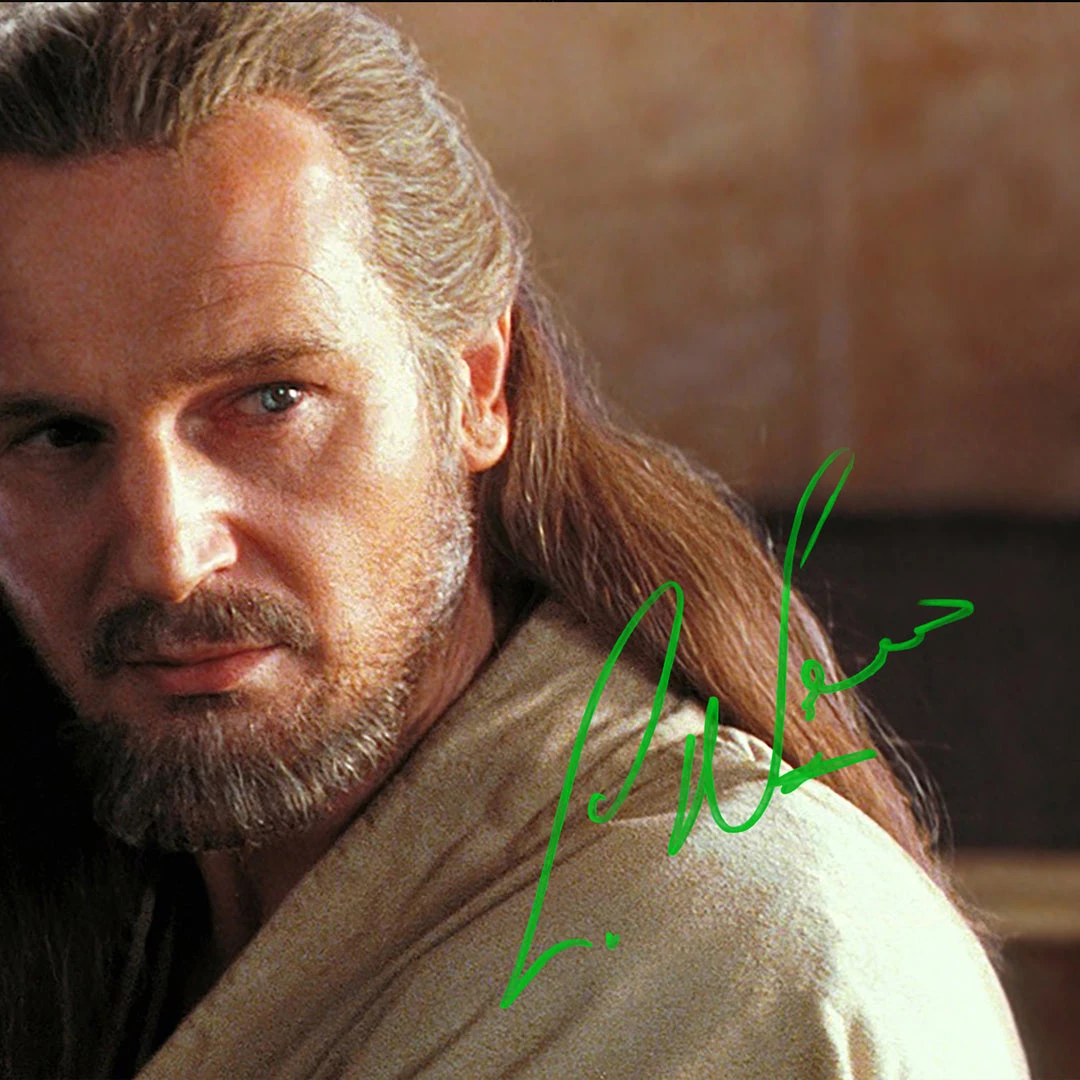 RARE-T Star Wars Qui-Gon Jinn Photo Limited Signature Edition Studio Licensed Custom Frame Limited Edition Frames 2 RARE-T Star Wars Qui-Gon Jinn Photo Limited Signature Edition Studio Licensed Custom Frame Limited Edition Frames