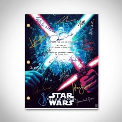 RARE-T Star Wars The Rise Of Skywalker Script Limited Signature Edition Studio Licensed Custom Frame 16 RARE-T Star Wars The Rise Of Skywalker Script Limited Signature Edition Studio Licensed Custom Frame