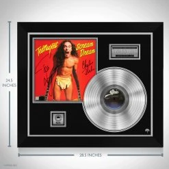 Rare-T Limited Edition Frames Ted Nugent Scream Dream Limited Signature Edition Studio Licensed Platinum LP Custom Frame