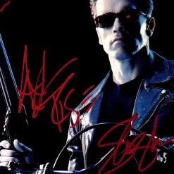 RARE-T Terminator 2 Judgement Day Soundtrack LP Cover Limited Signature Edition Licensed Custom Frame Limited Edition Frames