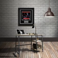 RARE-T Terminator 2 Judgement Day Soundtrack LP Cover Limited Signature Edition Licensed Custom Frame Limited Edition Frames