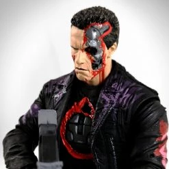 Grosnor Robocop Vs Terminator- Set Of 2 Limited Edition Articulated Statues Ready To Ship! 48 Hour Shipping!