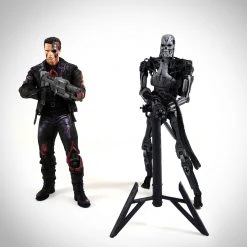 Grosnor Robocop Vs Terminator- Set Of 2 Limited Edition Articulated Statues Ready To Ship! 48 Hour Shipping!
