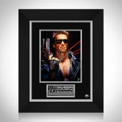 RARE-T Limited Edition Frames Terminator Arnold Schwarzenegger Photo Limited Signature Edition Studio Licensed Custom Frame