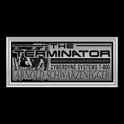 RARE-T Limited Edition Frames Terminator Arnold Schwarzenegger Photo Limited Signature Edition Studio Licensed Custom Frame