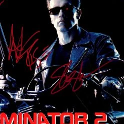 RARE-T Terminator 2 Judgement Day Soundtrack Limited Signature Edition Platinum LP Custom Frame Limited Edition Frames