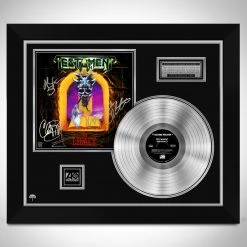 Rare-T Limited Edition Frames Testament - The Legacy Limited Signature Edition Studio Licensed Platinum LP Custom Frame