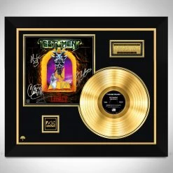 Rare-T Testament - The Legacy Limited Signature Edition Studio Licensed Gold LP Custom Frame Limited Edition Frames