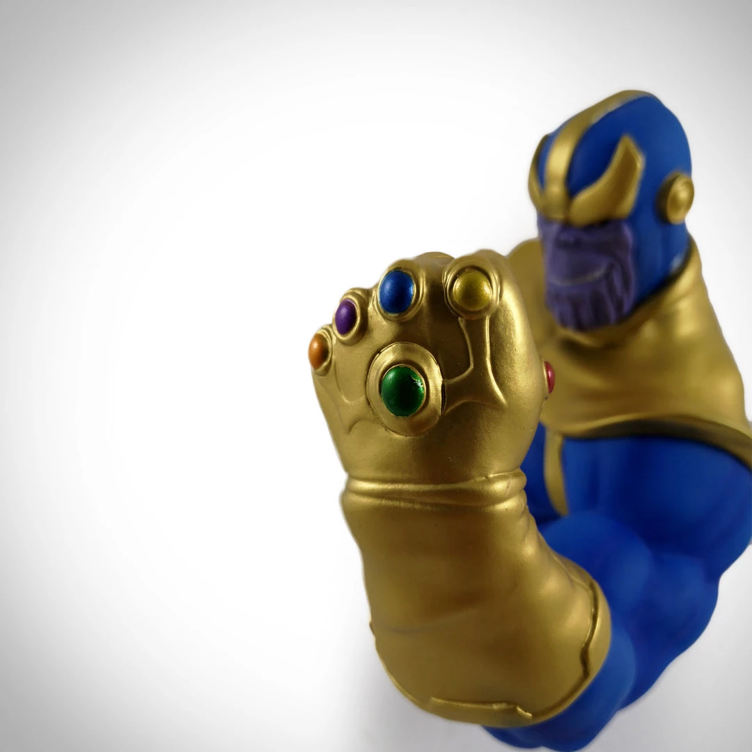 Grosnor Thanos With Raised Fist Baring The Infinity Gauntlet Premium Limited Edition Bust Bank Statue Collectible Statues 3 Grosnor Thanos With Raised Fist Baring The Infinity Gauntlet Premium Limited Edition Bust Bank Statue Collectible Statues