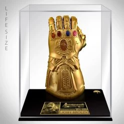 PPC Avengers Infinity Gauntlet 'Light-Up' Thanos Glove - Beckett Witnessed Hand Signed By Josh Brolin With Museum Display