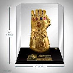 PPC Avengers Infinity Gauntlet 'Light-Up' Thanos Glove - Beckett Witnessed Hand Signed By Josh Brolin With Museum Display