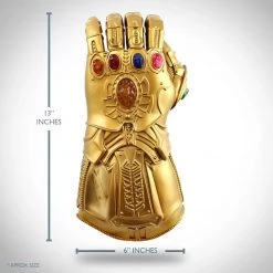 PPC Avengers Infinity Gauntlet 'Light-Up' Thanos Glove - Beckett Witnessed Hand Signed By Josh Brolin With Museum Display 15 PPC Avengers Infinity Gauntlet 'Light-Up' Thanos Glove - Beckett Witnessed Hand Signed By Josh Brolin With Museum Display