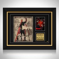 RARE-T The Boys Script Limited Signature Edition Studio Licensed Custom Frame Limited Edition Frames