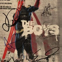 RARE-T The Boys Script Limited Signature Edition Studio Licensed Custom Frame Limited Edition Frames