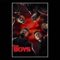 RARE-T The Boys Script Limited Signature Edition Studio Licensed Custom Frame Limited Edition Frames
