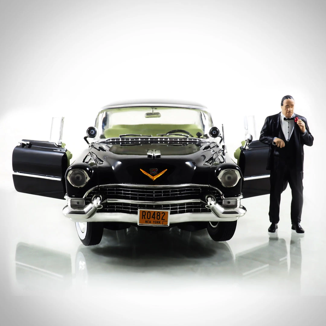 Toy Wonders The Godfather - 1955 Cadillac Fleetwood Series 60 Die-Cast Car Limited Edition Custom Display 4 Toy Wonders The Godfather - 1955 Cadillac Fleetwood Series 60 Die-Cast Car Limited Edition Custom Display