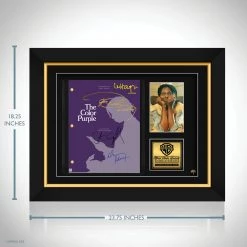 RARE-T Limited Edition Frames The Color Purple Movie Script Limited Signature Edition Studio Licensed Custom Frame