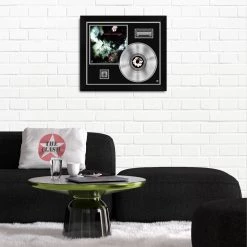 RARE-T The Cure Disintegration Platinum LP Limited Signature Edition Studio Licensed Custom Frame