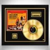 RARE-T Limited Edition Frames The Good, The Bad And The Ugly Limited Signature Edition Studio Licensed Gold LP Custom Frame