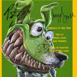 RARE-T The Mask Script Limited Signature Edition Studio Licensed Custom Frame