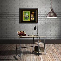 RARE-T The Mask Script Limited Signature Edition Studio Licensed Custom Frame