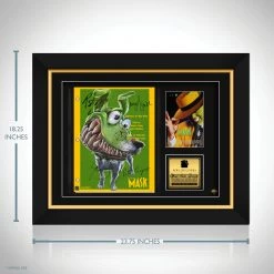 RARE-T The Mask Script Limited Signature Edition Studio Licensed Custom Frame