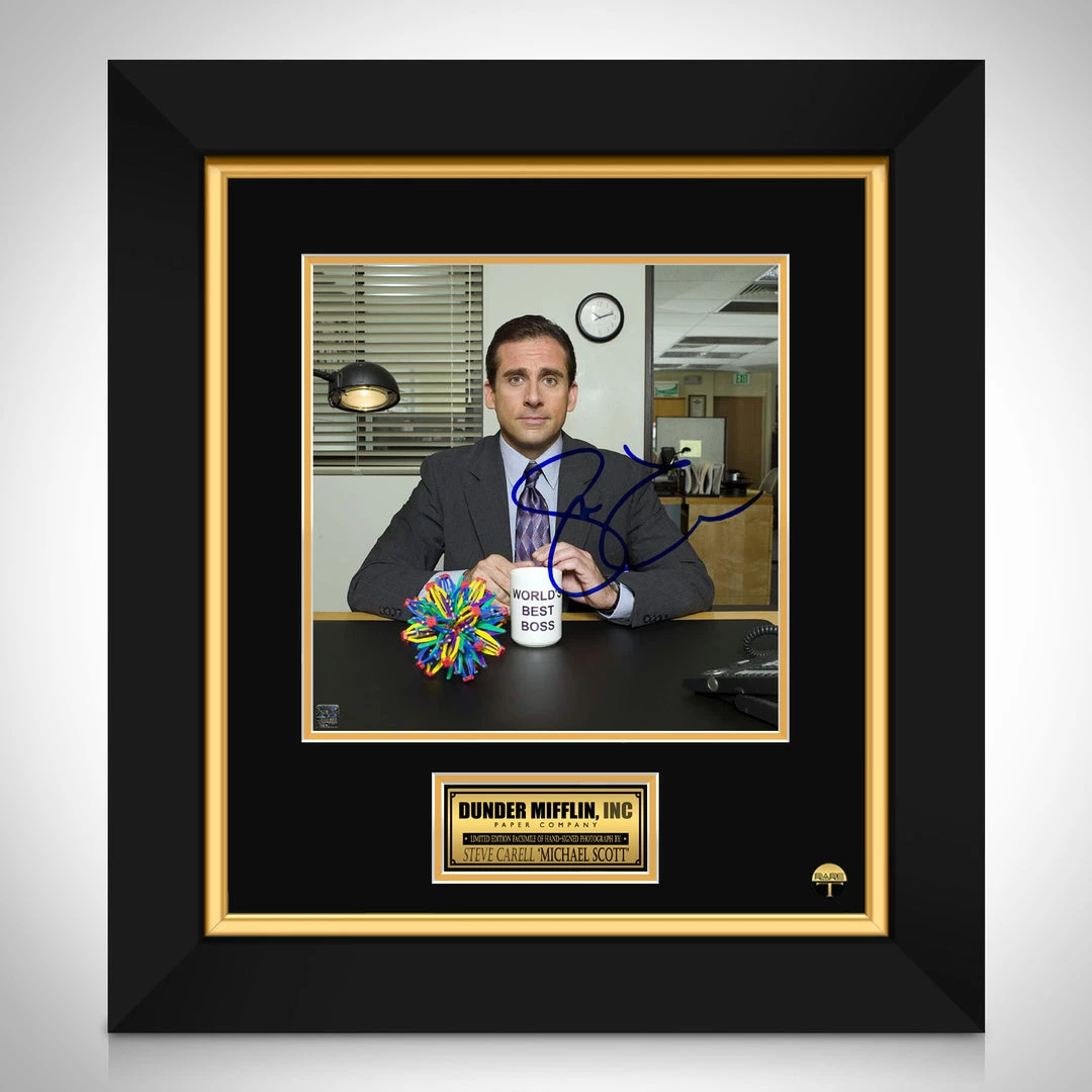 RARE-T Limited Edition Frames The Office Michael Scott Photo Limited Signature Edition Studio Licensed Custom Frame 1 RARE-T Limited Edition Frames The Office Michael Scott Photo Limited Signature Edition Studio Licensed Custom Frame