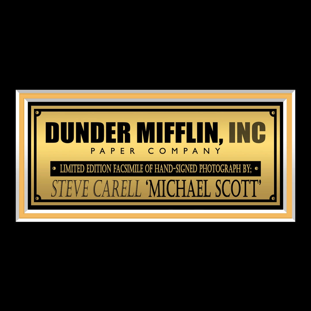 RARE-T Limited Edition Frames The Office Michael Scott Photo Limited Signature Edition Studio Licensed Custom Frame 4 RARE-T Limited Edition Frames The Office Michael Scott Photo Limited Signature Edition Studio Licensed Custom Frame
