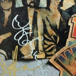 Rare-T The Traveling Wilburys Volume 1 Limited Signature Edition Studio Licensed Gold LP Custom Frame Limited Edition Frames