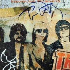 RARE-T The Traveling Wilburys Volume 1 Limited Signature Edition Studio Licensed LP Cover Custom Frame Limited Edition Frames