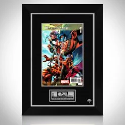 APW Marvel - The Ultimates 2 (2005) #1Hand-Signed Comic Book By Stan Lee Custom Frame Signed Memorabilia