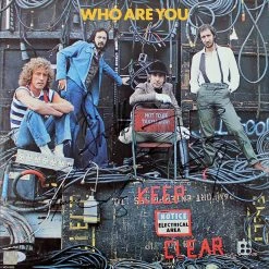 Rare-T Limited Edition Frames The Who - Who Are You Limited Signature Edition Studio Licensed Gold LP Custom Frame