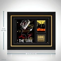 RARE-T The Wire Script Limited Signature Edition Studio Licensed Custom Frame Limited Edition Frames
