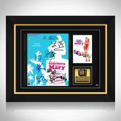 RARE-T There's Something About Mary Script Limited Signature Edition Studio Licensed Custom Frame Limited Edition Frames