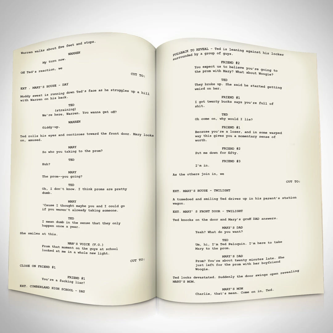 RARE-T There's Something About Mary Script Limited Signature Edition Studio Licensed Custom Frame Limited Edition Frames 2 RARE-T There's Something About Mary Script Limited Signature Edition Studio Licensed Custom Frame Limited Edition Frames