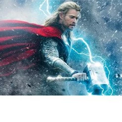 PPC Thor / Avengers - JSA Certified Hand-Signed Mjolnir Hammer By Chris Hemsworth With Custom Display Signed Memorabilia