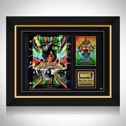RARE-T Thor Ragnarok Script Limited Signature Edition Studio Licensed Custom Frame Limited Edition Frames